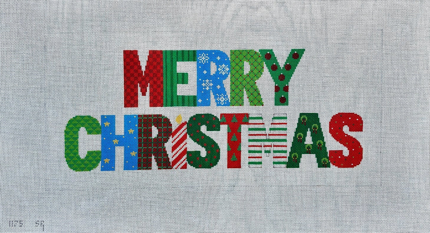 "Merry Christmas" Patchwork by Susan Roberts