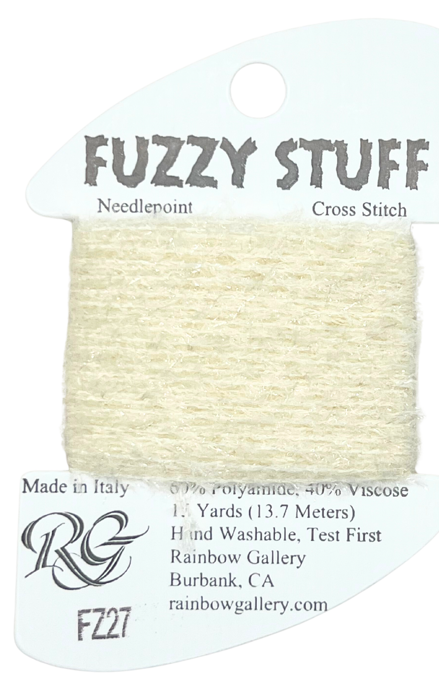 Fuzzy Stuff- Ecru FZ27
