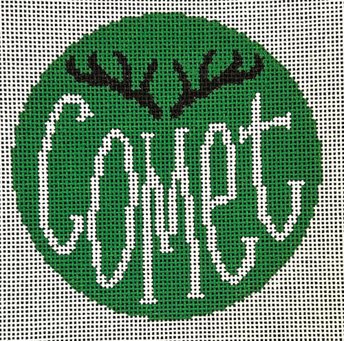 Comet Reindeer Green/Red by The Collection Designs