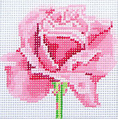 Pink Rose by Jean Smith Designs