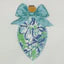 Bow Bulb Blue Floral by Blue Waters Needlepoint