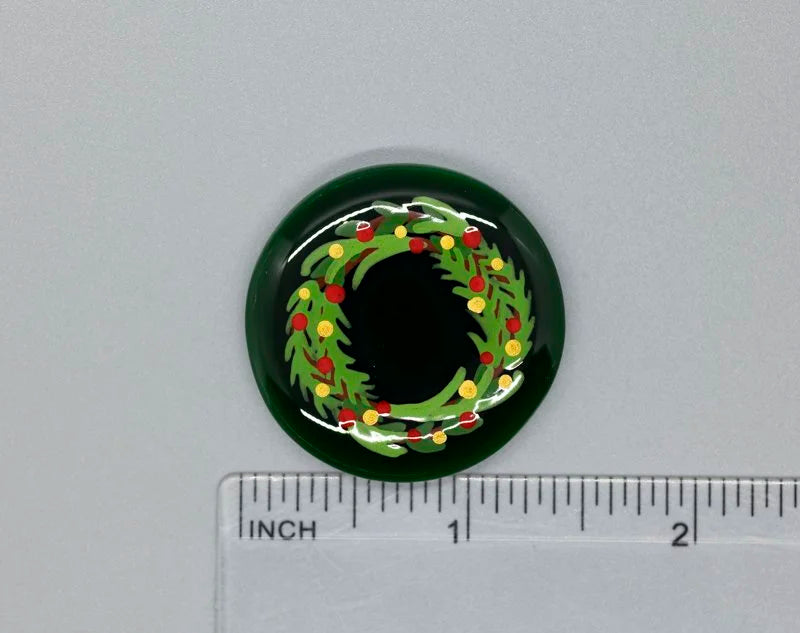 Wreath  Needle Minder by Beau Verre Art