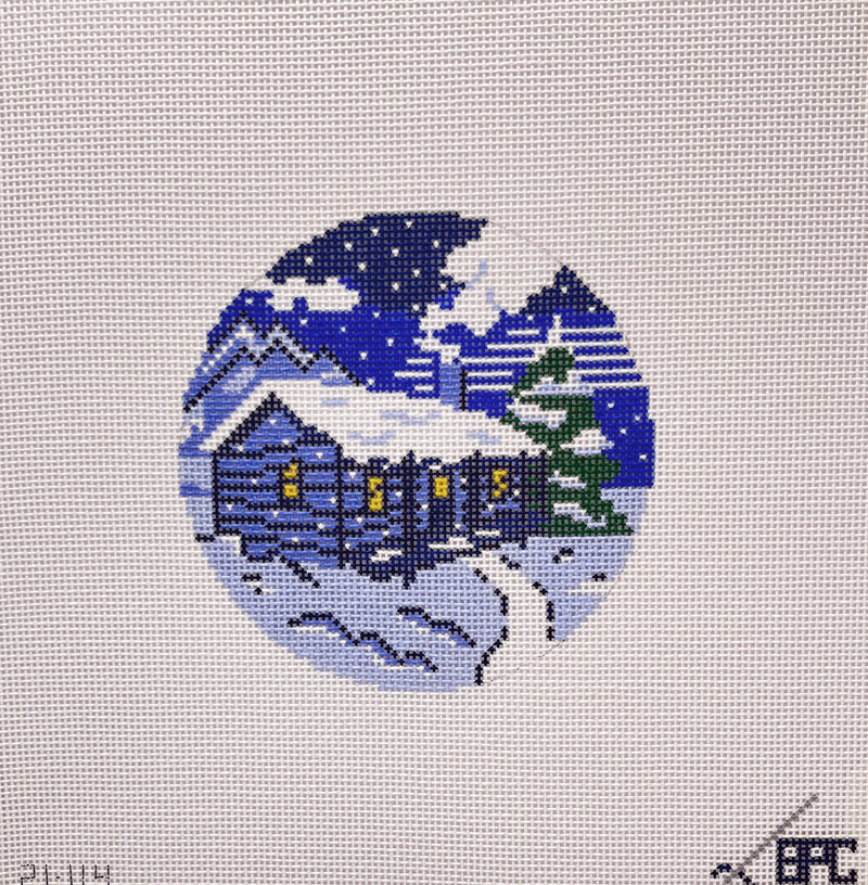 Up North - Winter by Blueberry Point Canvas