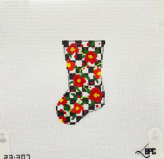 Micro Floral Stocking by Blueberry Point