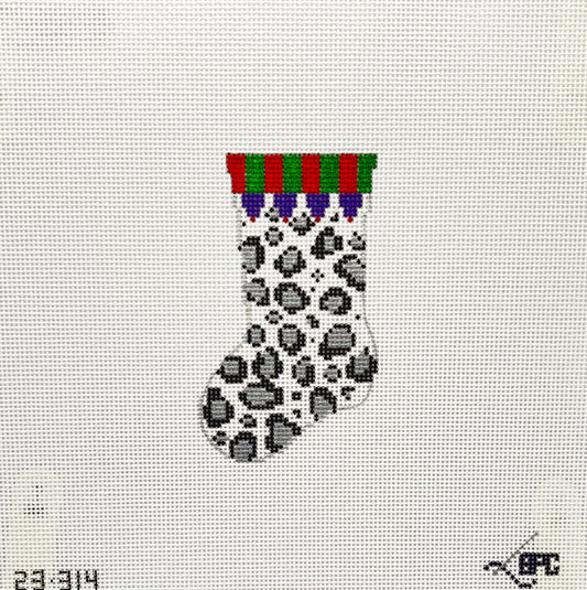 Micro Animal Print Stocking by Blueberry Point