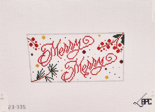Merry Merry Insert by Blueberry Point Canvas