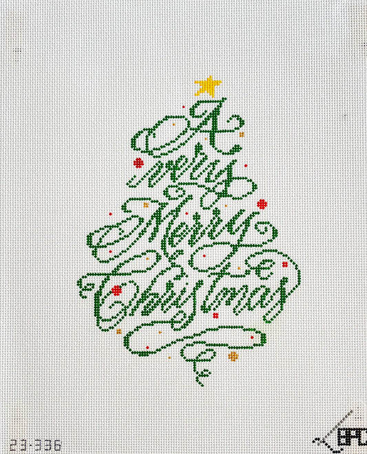A Very Merry Christmas by Blueberry Point Canvas