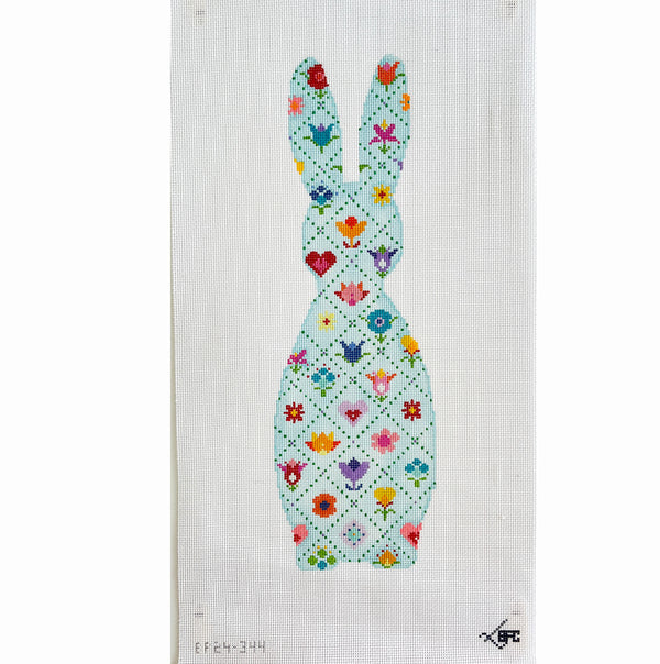 Bunny Grid by Blueberry Point Canvas