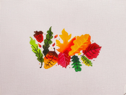 Fall Leaves Attachment by Blueberry Point Canvas