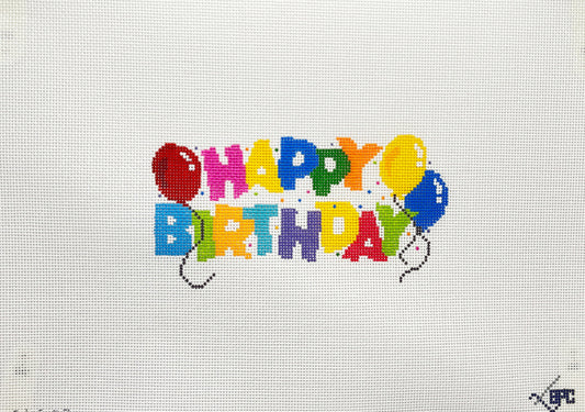 Happy Birthday Attachment by Blueberry Point Canvas