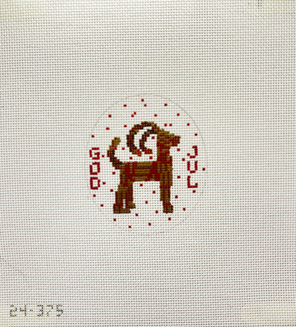 God Jul Ornament by Blueberry Point Canvas