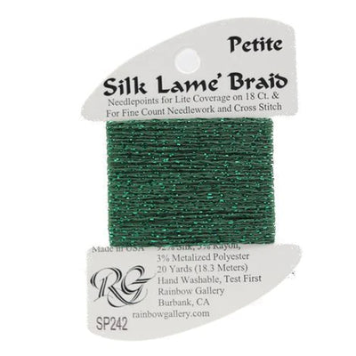 Petite Silk Lame' Braid Unkept Lawn - SP242