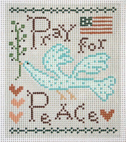 Pray for Peace Canvas by Birds of a Feather