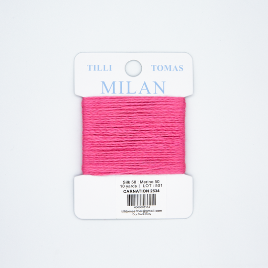 Milan Card - Carnation