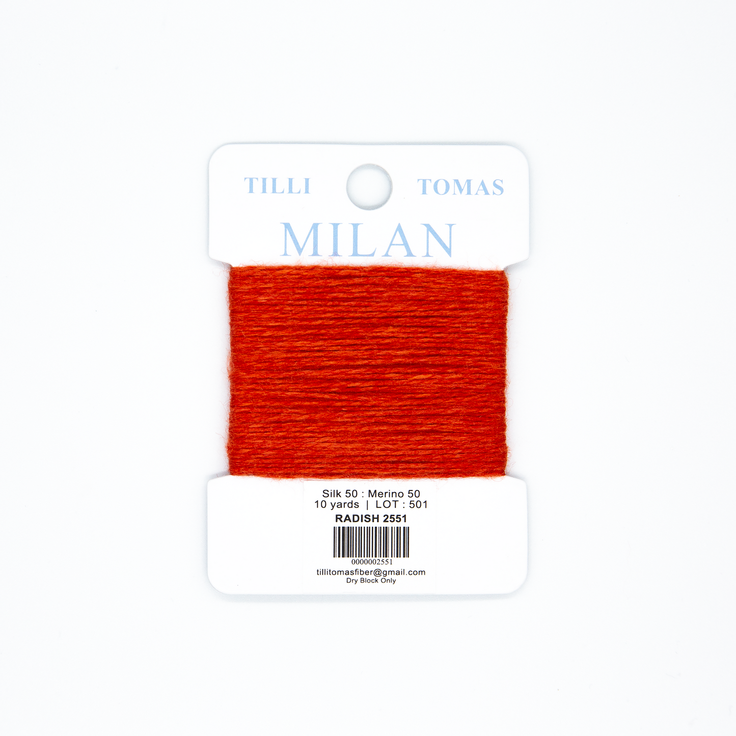 Milan Card - Radish