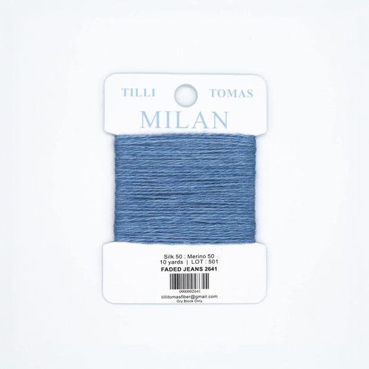 Milan Card - Faded Jeans