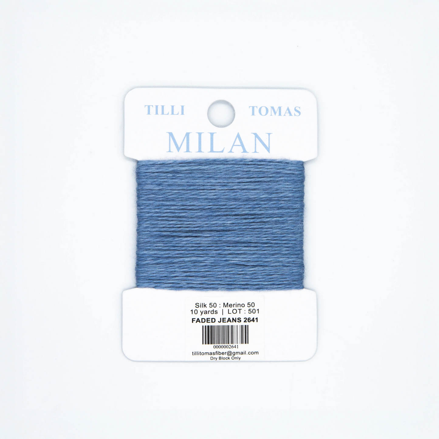 Milan Card - Faded Jeans