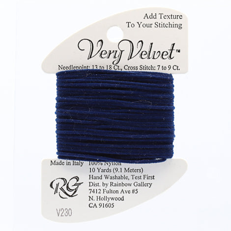 Very Velvet - Navy V230