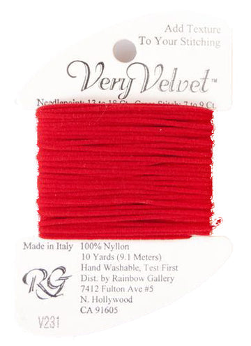 Very Velvet- Red V231