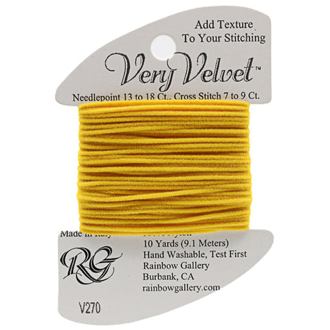 Very Velvet- Yellow V270