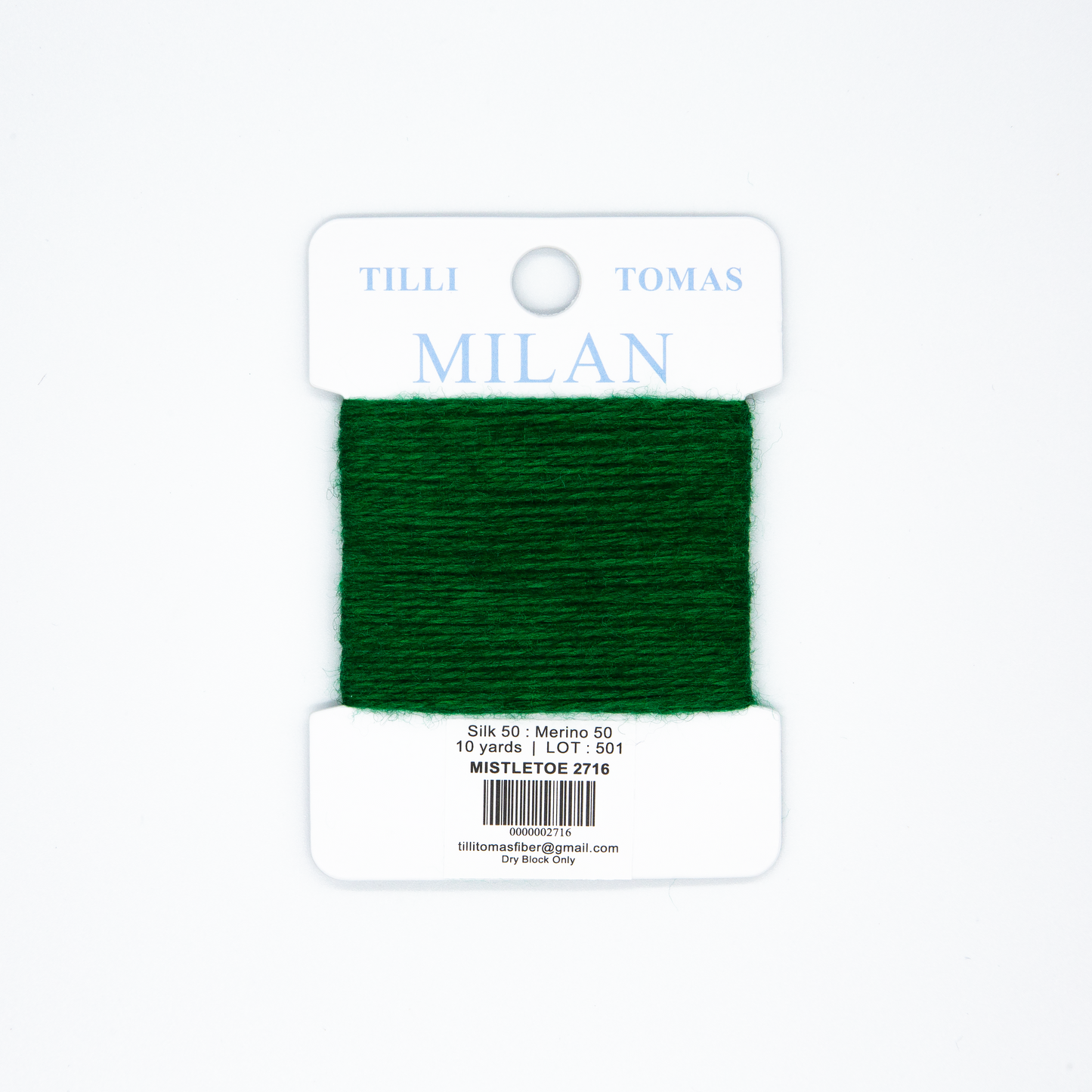Milan Card - Mistletoe