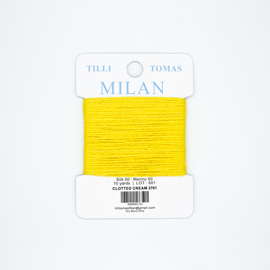 Milan Card - Clotted Cream
