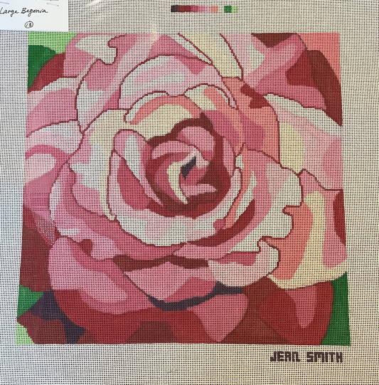 Large Begonia by Jean Smith