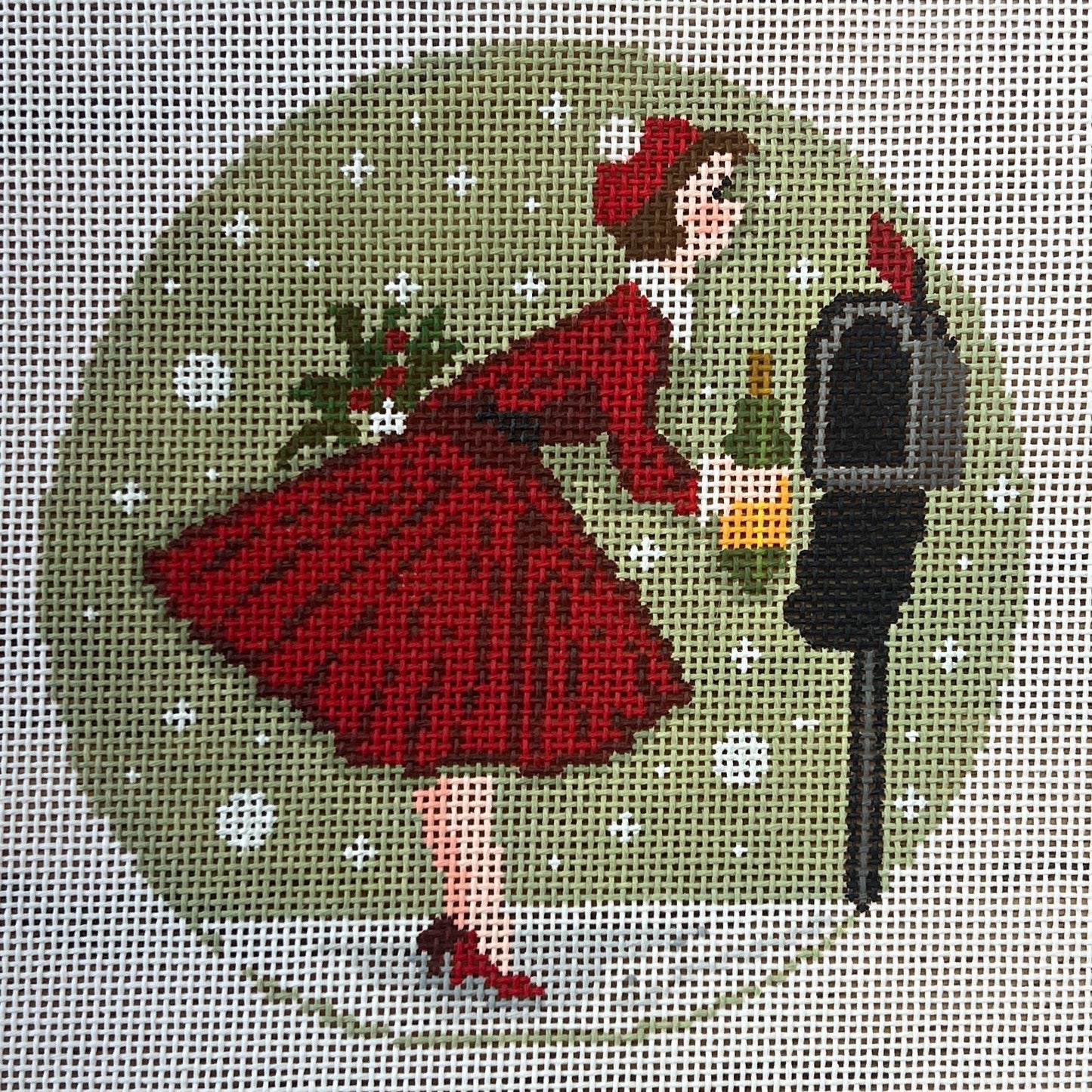 Betty Loves Bubbles # 2 (Mailbox) by Gingham Stitchery