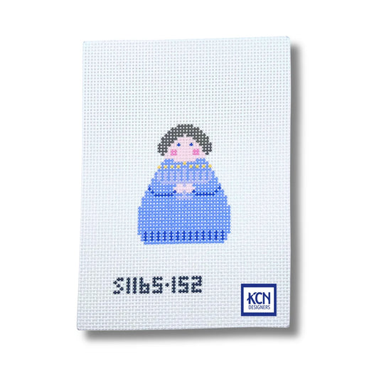 Menorah Angel Needlepoint Canvas