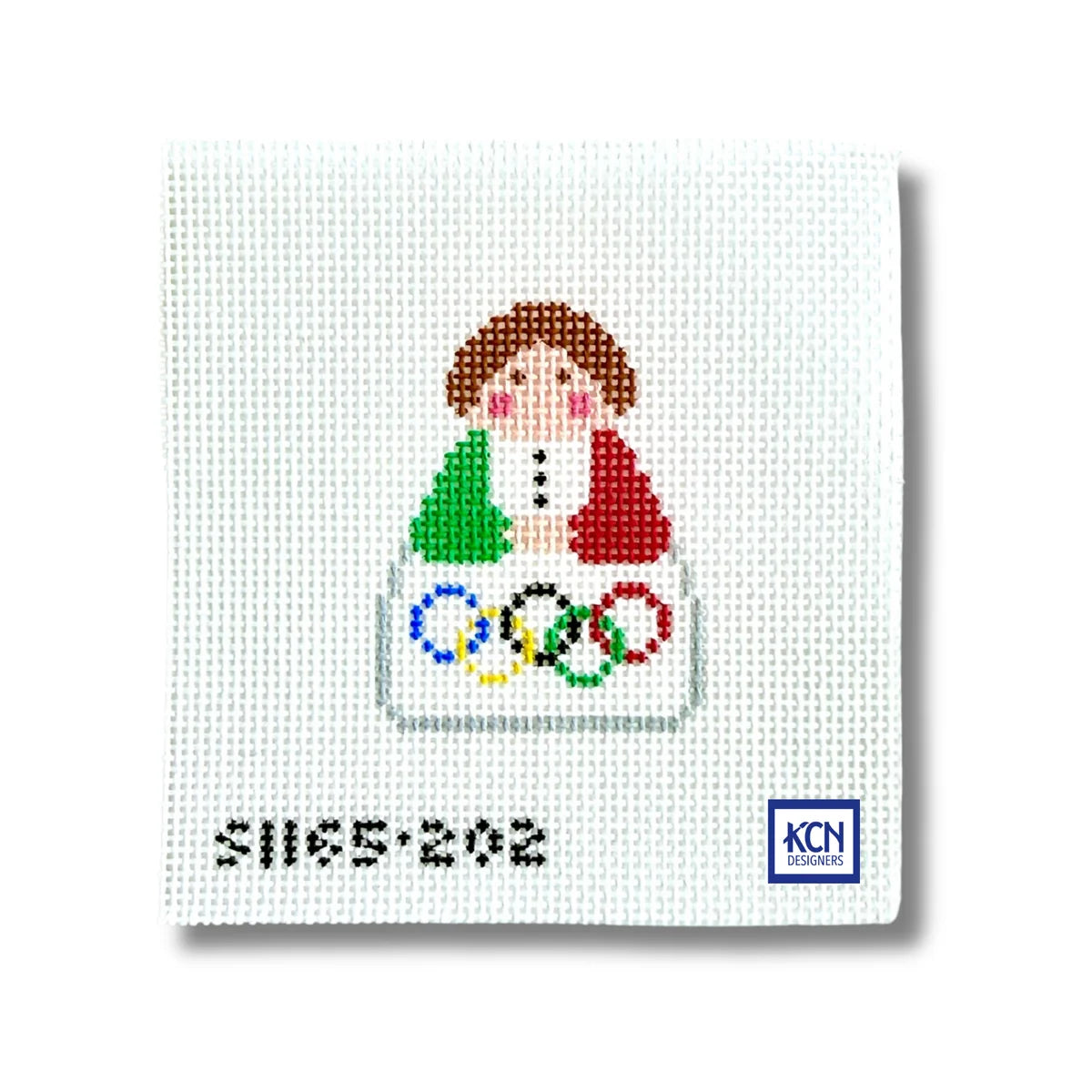 Italian Olympic Angel Needlepoint Canvas