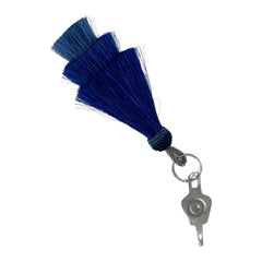 Tri-Tassel Needle Threader in Blue by Pip & Roo