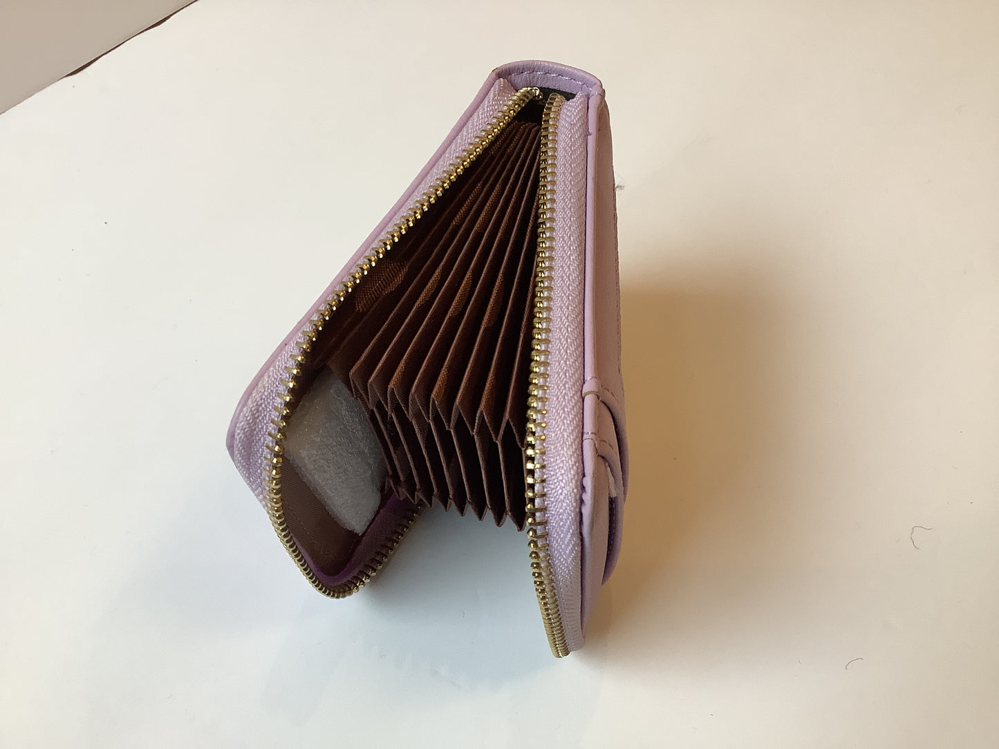 Leather Zippered Wallet