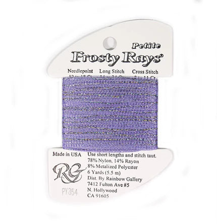 PY354 -Violet Sparkle - Petite Frosty Rays