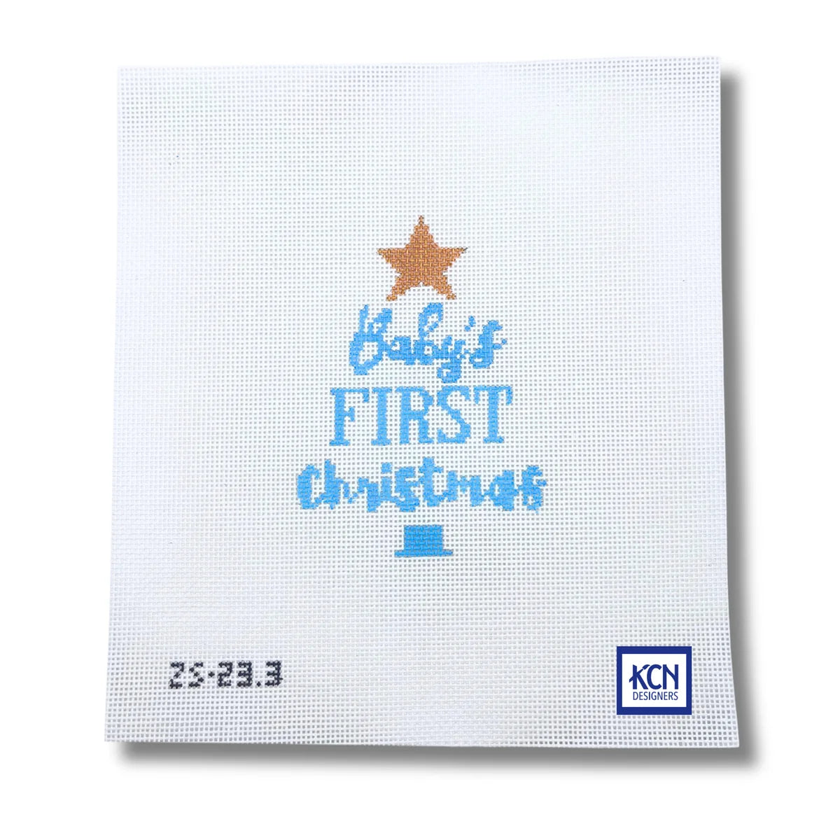 Baby's First Christmas Tree Blue