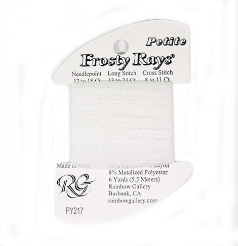 Frosty Ray- White Y217