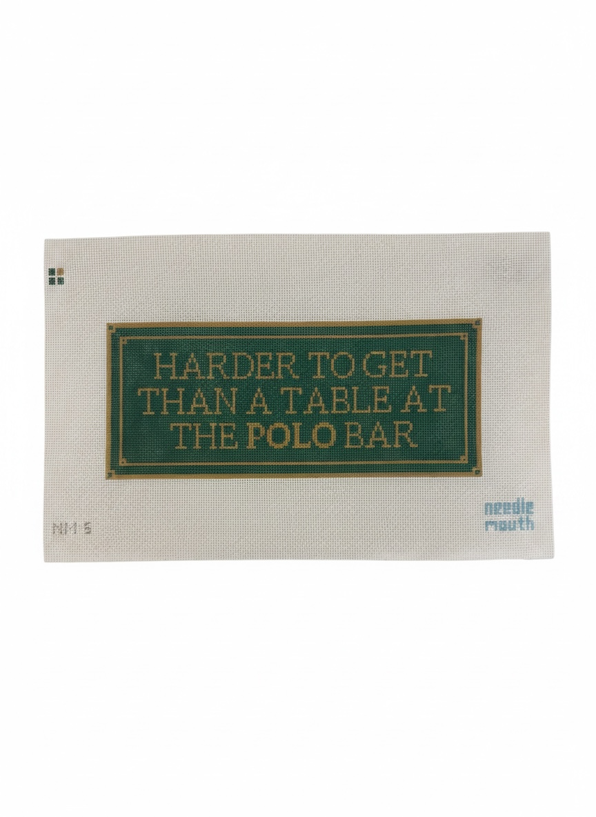 Harder than Polo Bar by Needlemouth