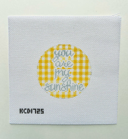 You are my Sunshine Round by KCN Designers