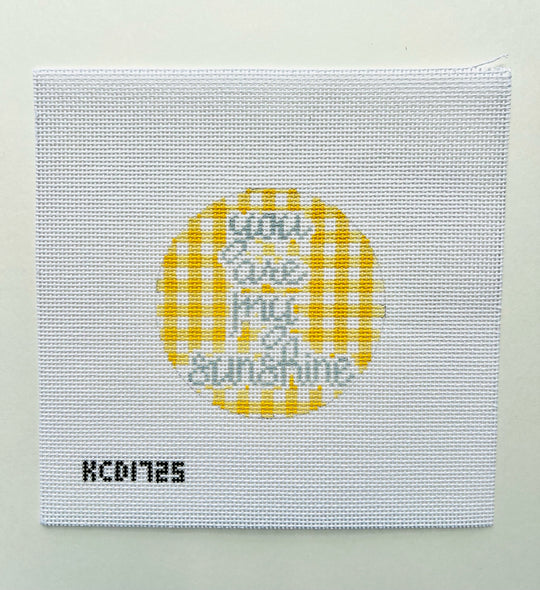 You are my Sunshine Round by KCN Designers