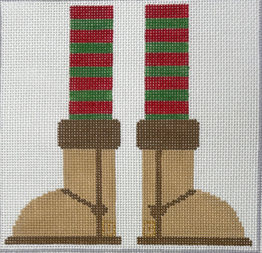 Elf in Boots - Tan by The Collection Designs