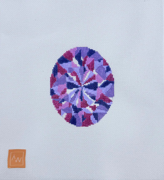 Amethyst Gemstone by Audrey Wu