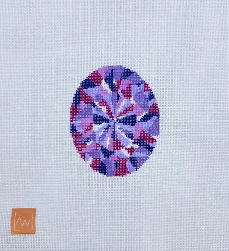 Amethyst Gemstone by Audrey Wu