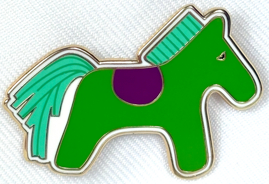 Accoutrement Designs Hermes Horse Needle Minder (Green)