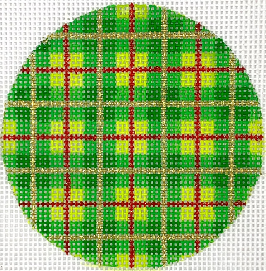 XM-149 Ornament - Christmas Plaid