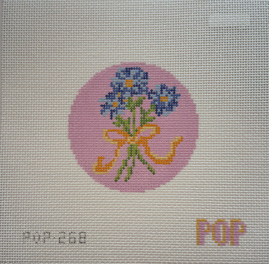 POP-268 Floral Bouquet Round 7 Orchid by Pop Needle Arts