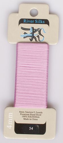 River Silks 4mm Pink - 054
