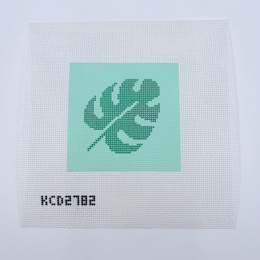 Monstera Leaf Canvas by KCN Designers