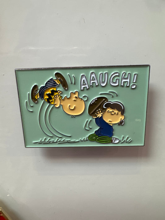 Aaugh Charlie Brown with Lucy Needleminder
