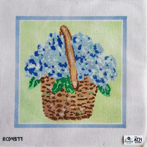 Hydrangeas Pillow by KCN Designers