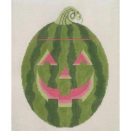 Watermelon Jack O'Latern by Rachel Donley