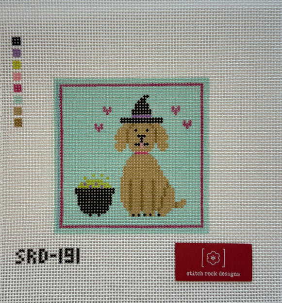 Witchy Pup by Stitch Rock Designs SRD-191